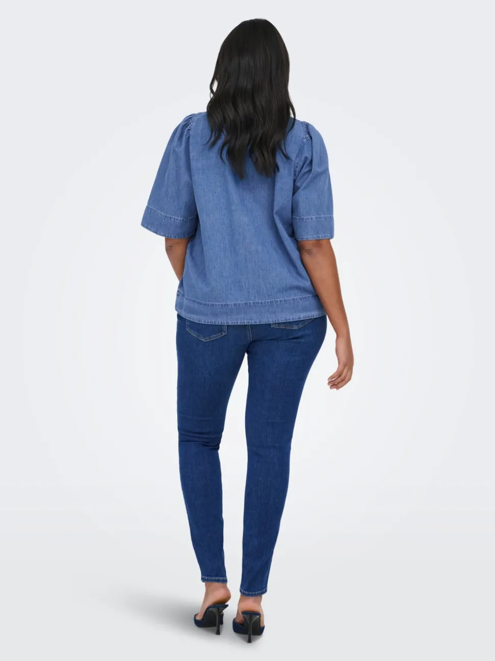 CARALLY Średnia talia Krój skinny Jeans