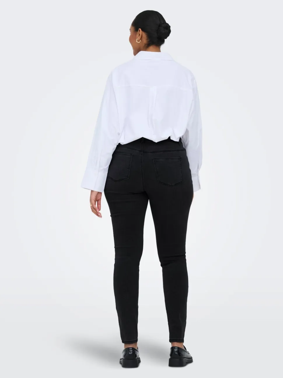 CARALLY Średnia talia Krój skinny Jeans