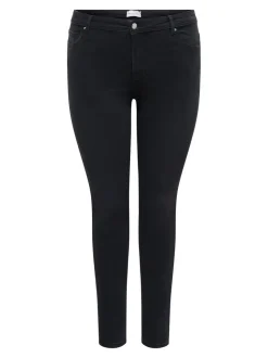 CARALLY Średnia talia Krój skinny Jeans