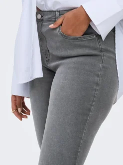 CARALLY Średnia talia Krój skinny Jeans