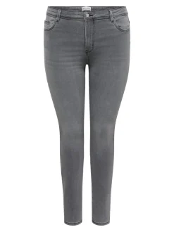 CARALLY Średnia talia Krój skinny Jeans
