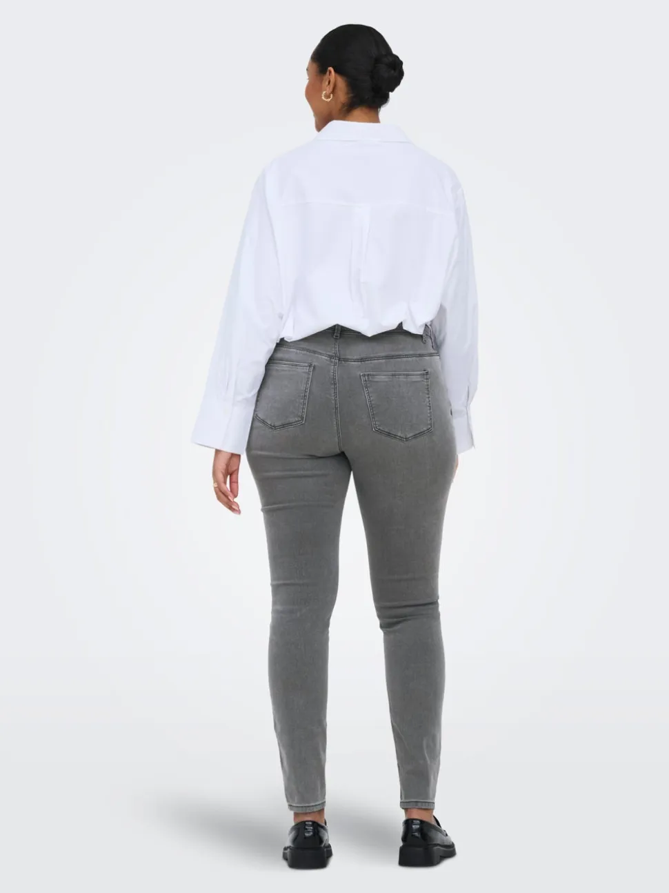 CARALLY Średnia talia Krój skinny Jeans