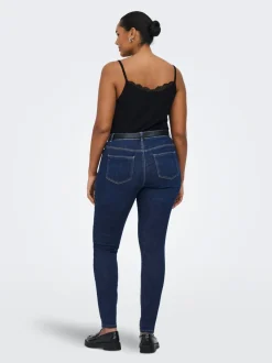 CARALLY Średnia talia Krój skinny Jeans