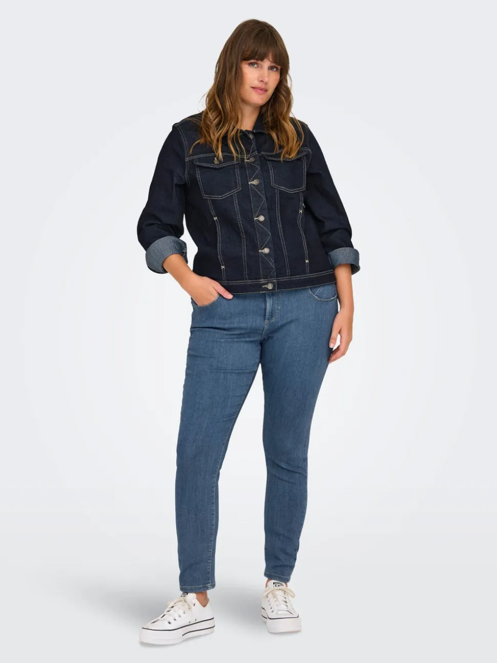 CARANNA Średnia talia Krój skinny Jeans