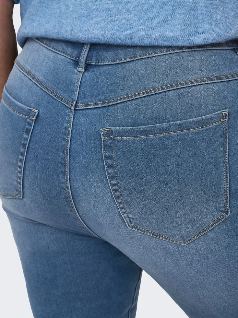 CARAUGUSTA Wysoka talia Krój skinny Jeans