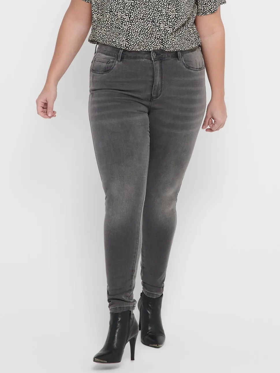 CARAUGUSTA Wysoka talia Krój skinny Jeans