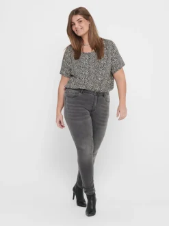 CARAUGUSTA Wysoka talia Krój skinny Jeans
