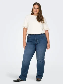 -CARAUGUSTA Wysoka talia Krój prosty Jeans