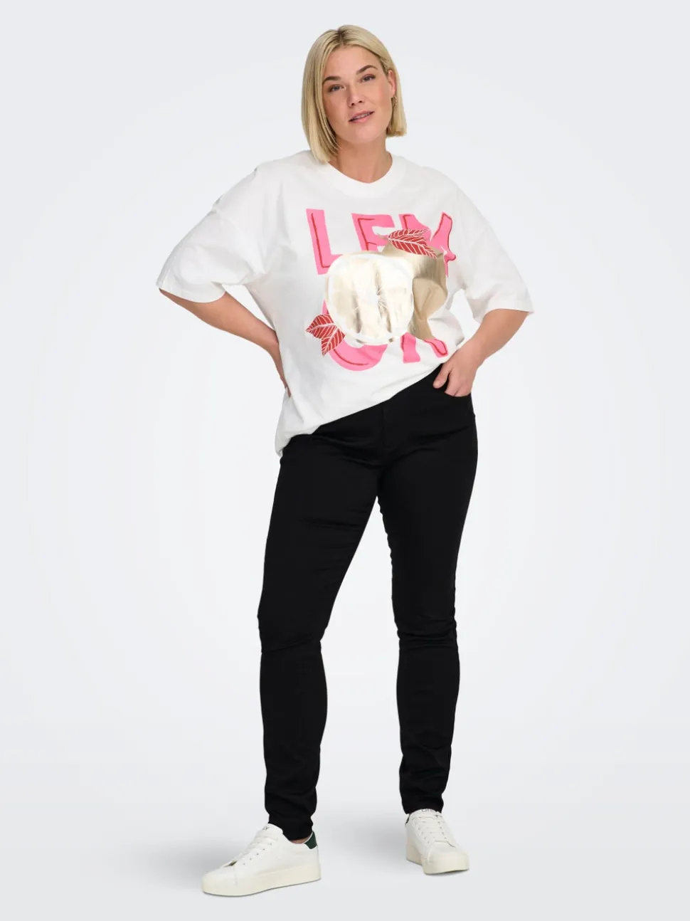 CARAUGUSTA Wysoka talia Krój skinny Jeans