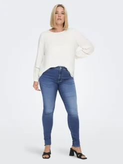 CARAUGUSTA Wysoka talia Krój skinny Jeans