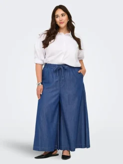 CARBEA Krój wide leg Jeans