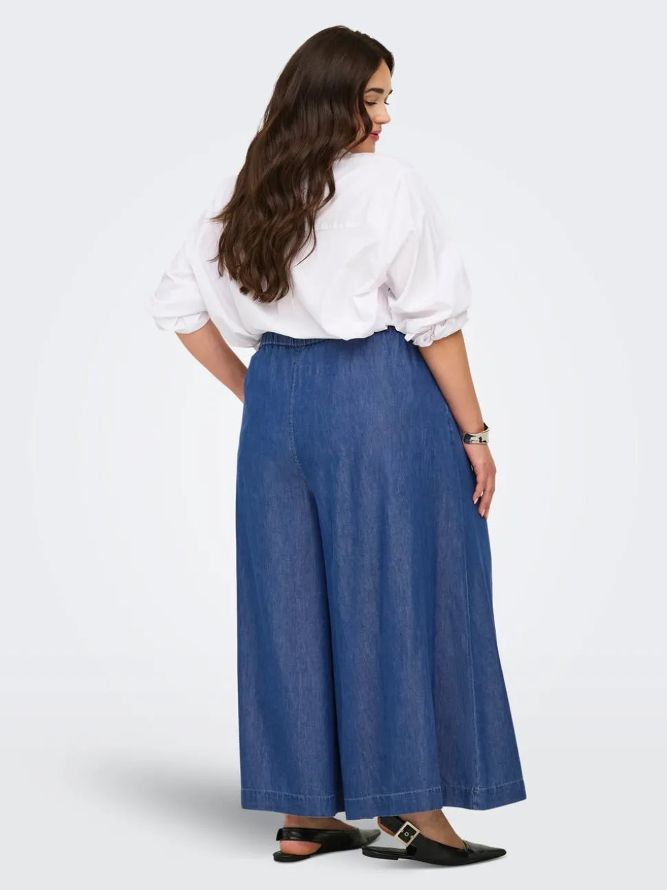 CARBEA Krój wide leg Jeans