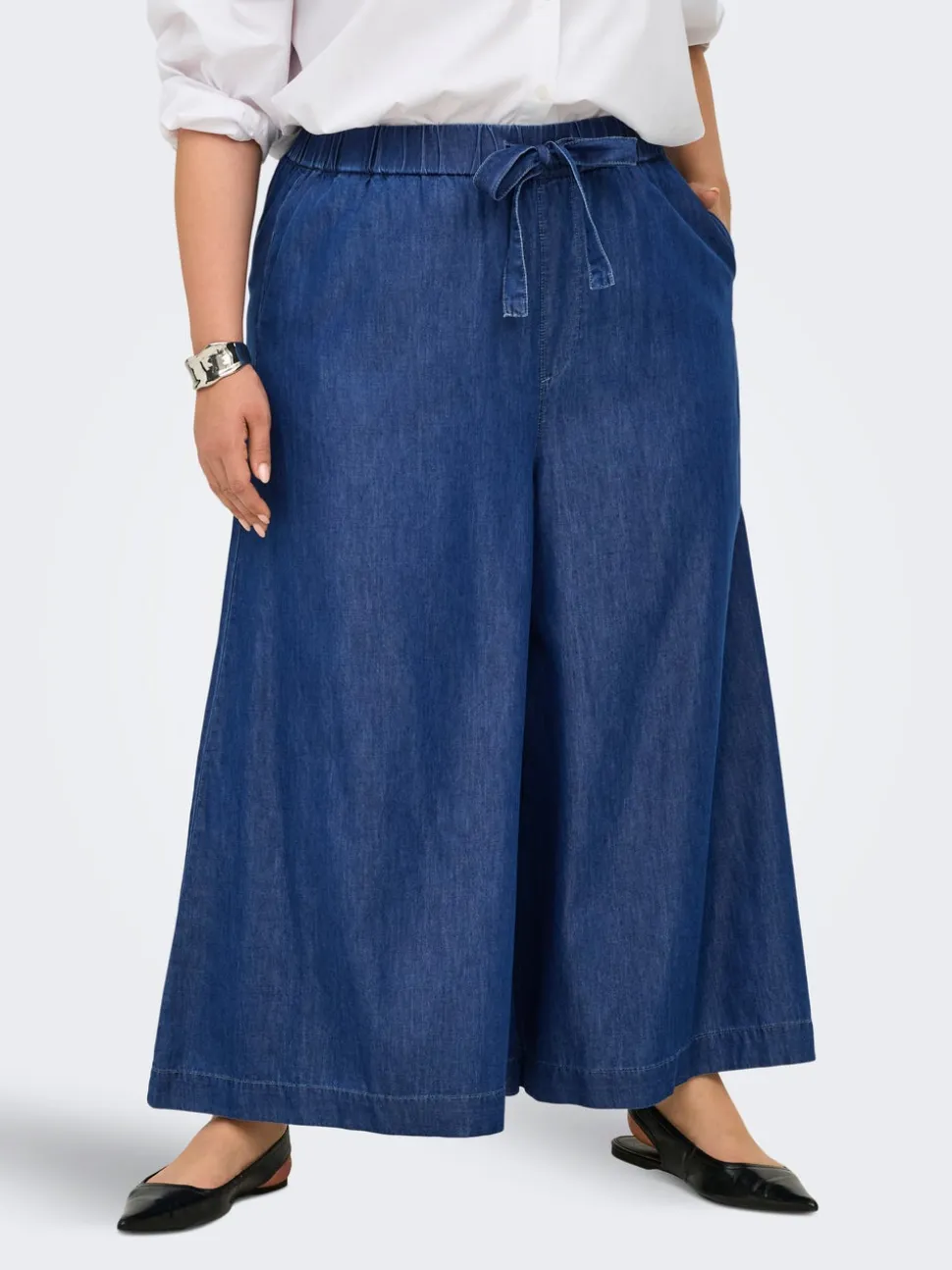 CARBEA Krój wide leg Jeans
