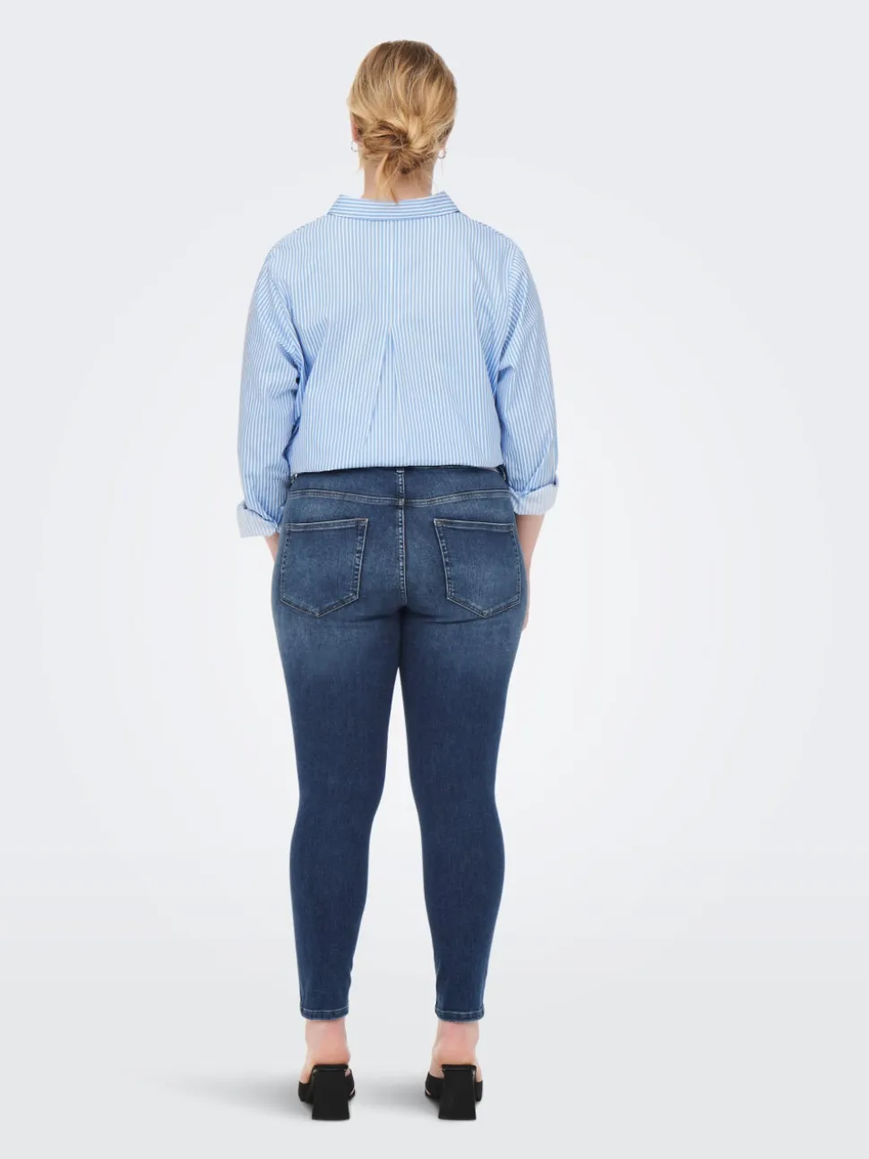 CARBOBBI Krój skinny Do kostek Jeans