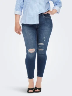 CARBOBBI Krój skinny Do kostek Jeans