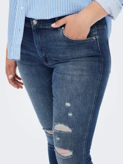 CARBOBBI Krój skinny Do kostek Jeans