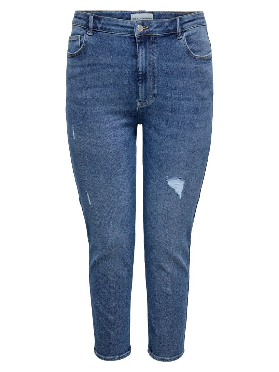 CARCATWALK Wysoka talia Krój mom Do kostek Jeans