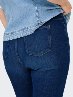 CARCHRISTINE Wysoka talia Krój skinny Jeans