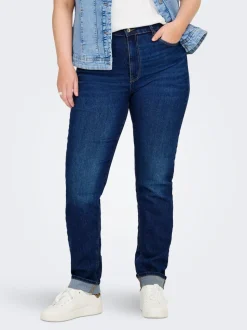 CARCHRISTINE Wysoka talia Krój skinny Jeans