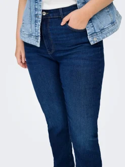 CARCHRISTINE Wysoka talia Krój skinny Jeans