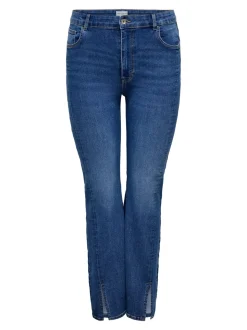 CARCHRISTINE Wysoka talia Krój flared Jeans