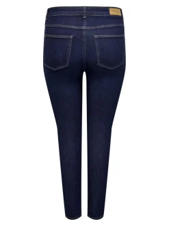 CARCRUZ Wysoka talia Krój skinny Do kostek Jeans