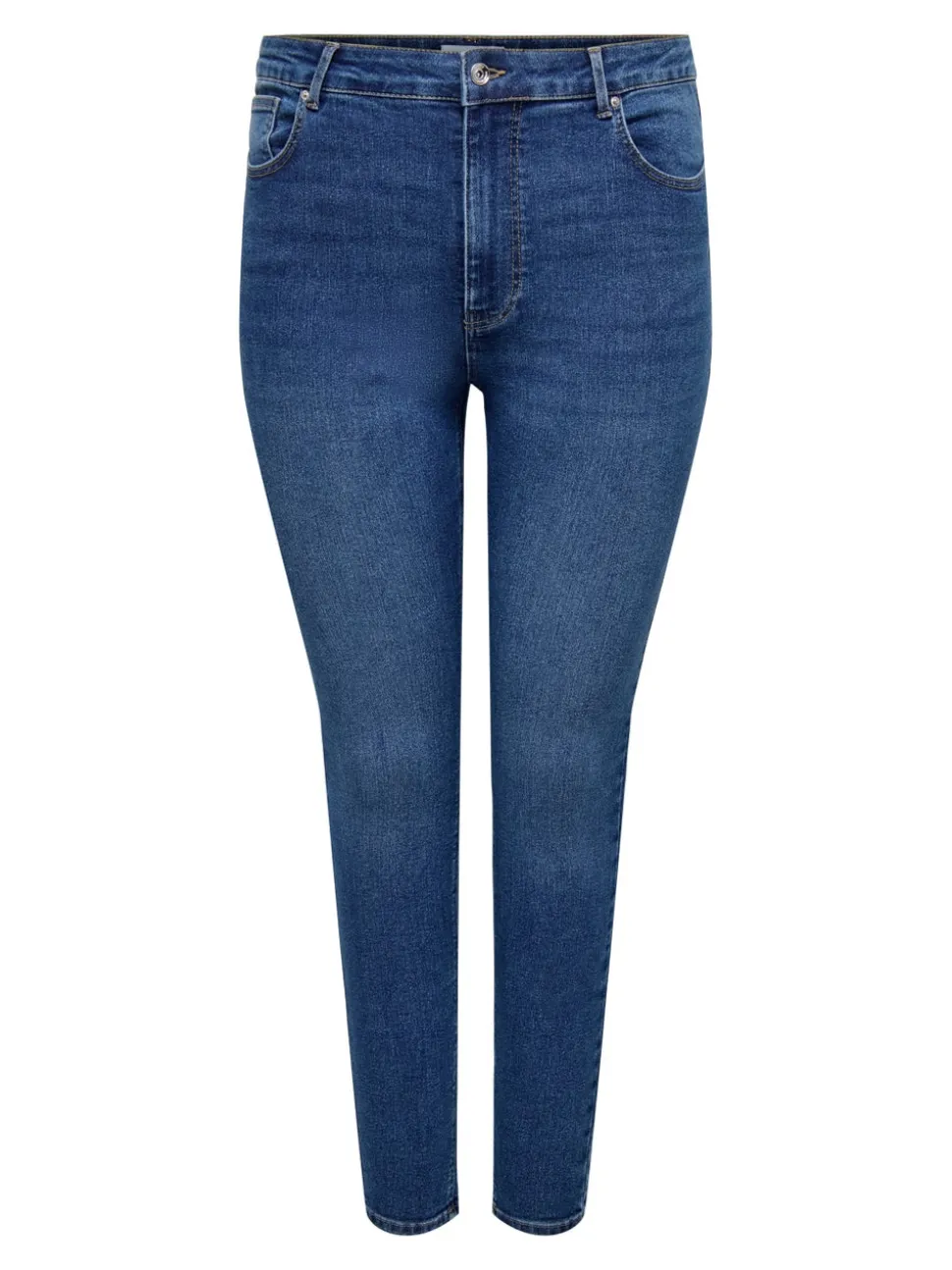 CARCRUZ Wysoka talia Krój skinny Do kostek Jeans