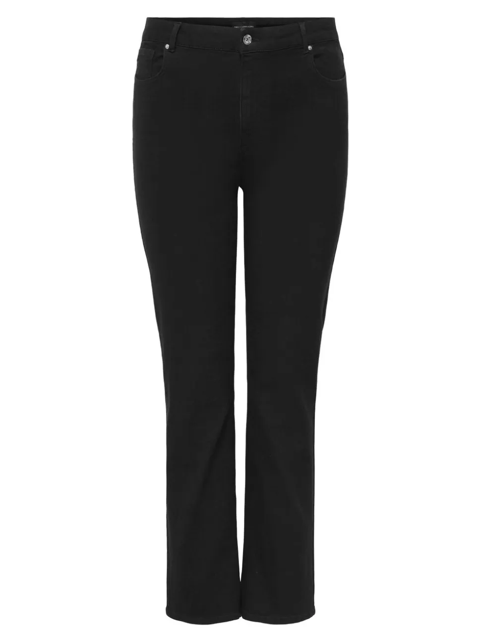 CARCRUZ Wysoka talia Krój Straight Jeans
