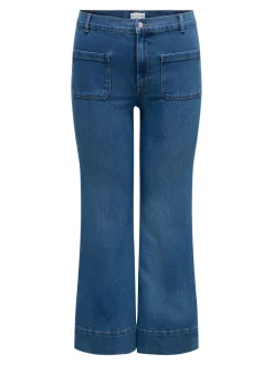 CARCYPRESS Wysoka talia Krój flared Do kostek Jeans