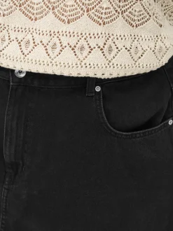 CAREDEN Jeans Spódnica jeansowa Krótka spódnica