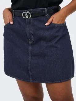 CAREDEN Jeans Spódnica jeansowa Krótka spódnica
