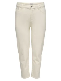 CAREMILY Wysoka talia Krój prosty Jeans