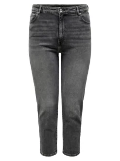 CAREMILY Wysoka talia Krój prosty Jeans