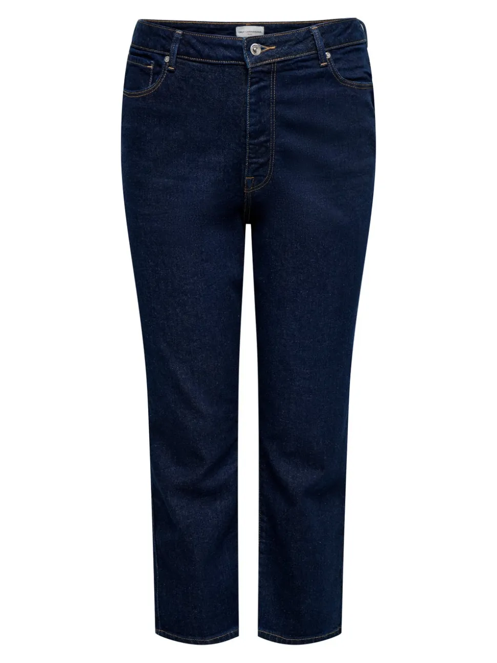 CAREMILY Wysoka talia Krój prosty Do kostek Jeans