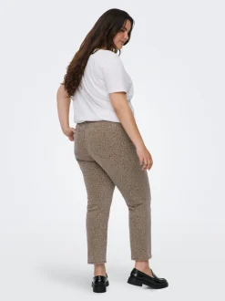 CAREMILY Wysoka talia Krój prosty Do kostek Jeans