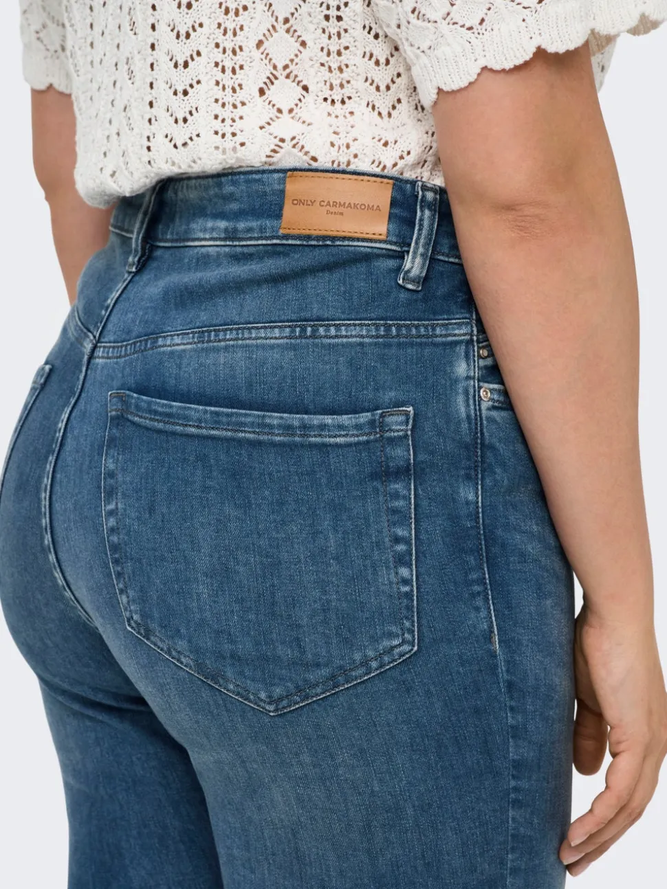 CAREMMY Wysoka talia Krój skinny Jeans