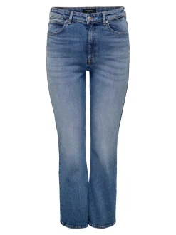 CAREVERLY Średnia talia Krój bootcut Jeans