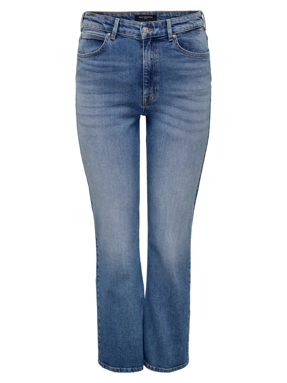 CAREVERLY Średnia talia Krój bootcut Jeans