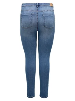 CARFOREVER Wysoka talia Krój skinny Jeans