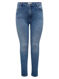 CARFOREVER Wysoka talia Krój skinny Jeans