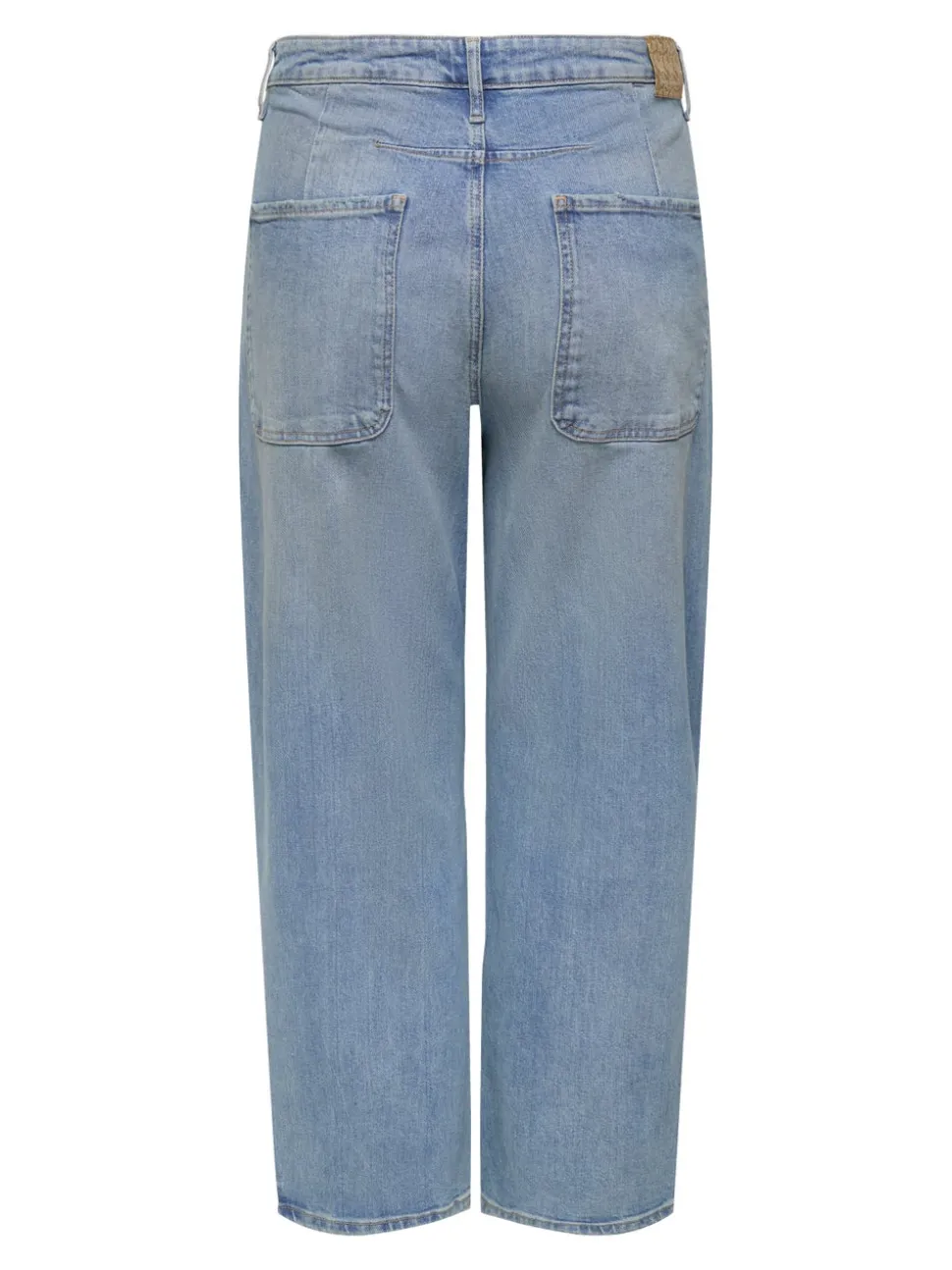 CARFRANKIE Wysoka talia Krój baryłkowaty Do kostek Jeans