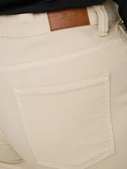 CARFRANKIE Wysoka talia Krój baryłkowaty Do kostek Jeans