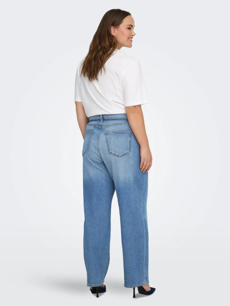 CARGIANNA Średnia talia Krój balonowy Jeans