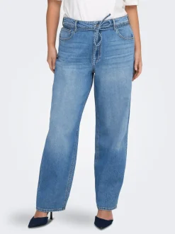 CARGIANNA Średnia talia Krój balonowy Jeans