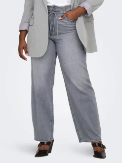 CARGIANNA Średnia talia Krój balonowy Jeans
