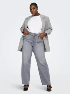 CARGIANNA Średnia talia Krój balonowy Jeans