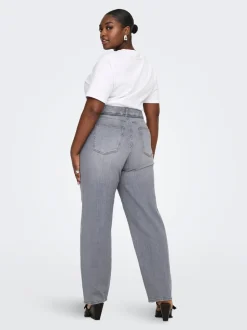 CARGIANNA Średnia talia Krój balonowy Jeans