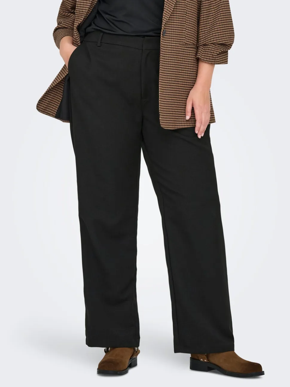 CARHATTIE-LANA Krój straight tapered Spodnie