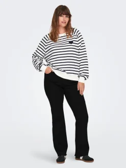 CARHELLA Średnia talia Krój retro flared Jeans