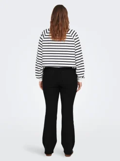 CARHELLA Średnia talia Krój retro flared Jeans